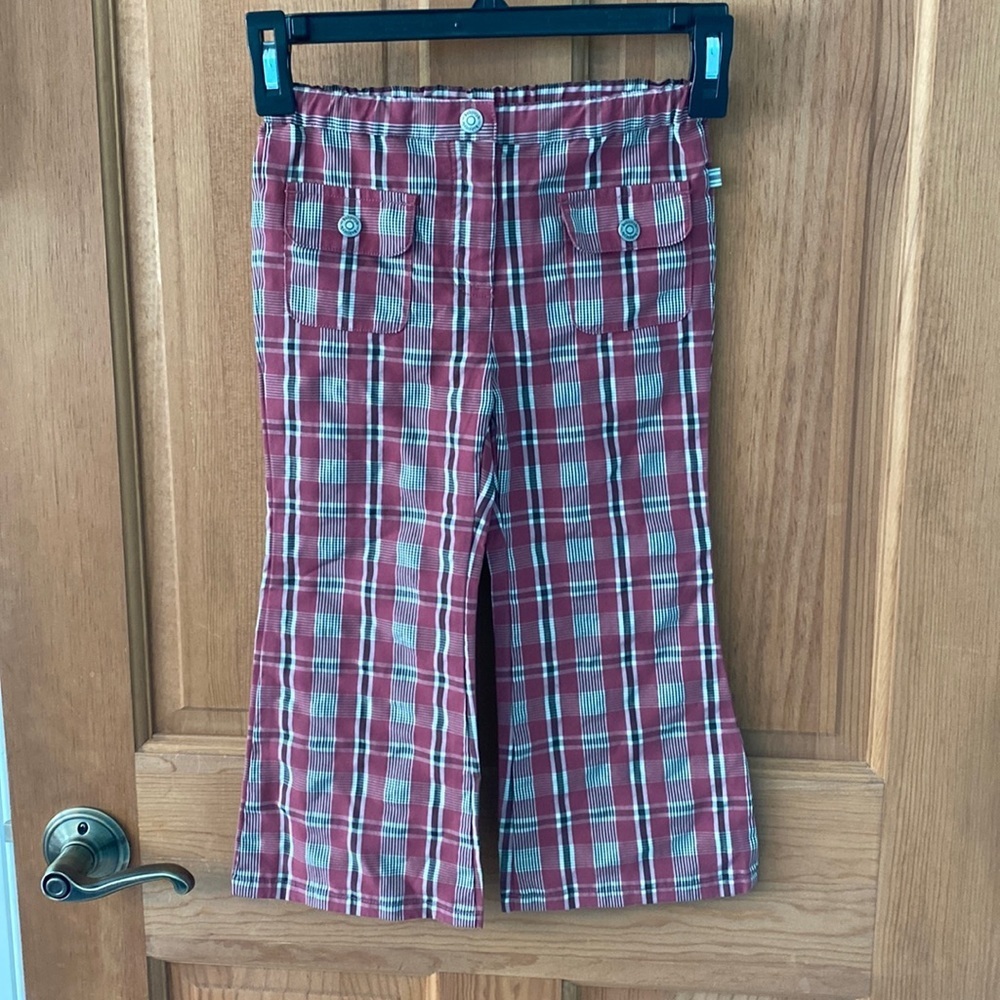 Boutique Babystyle Toddler Girl or Boy Plaid Pants New with tag 4T NWT